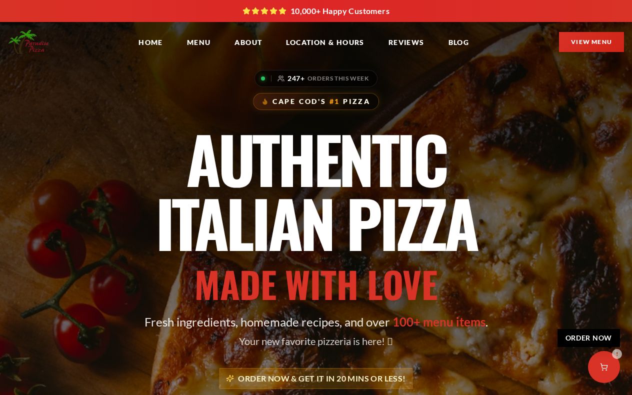 Example V3SU Local Business contractor website