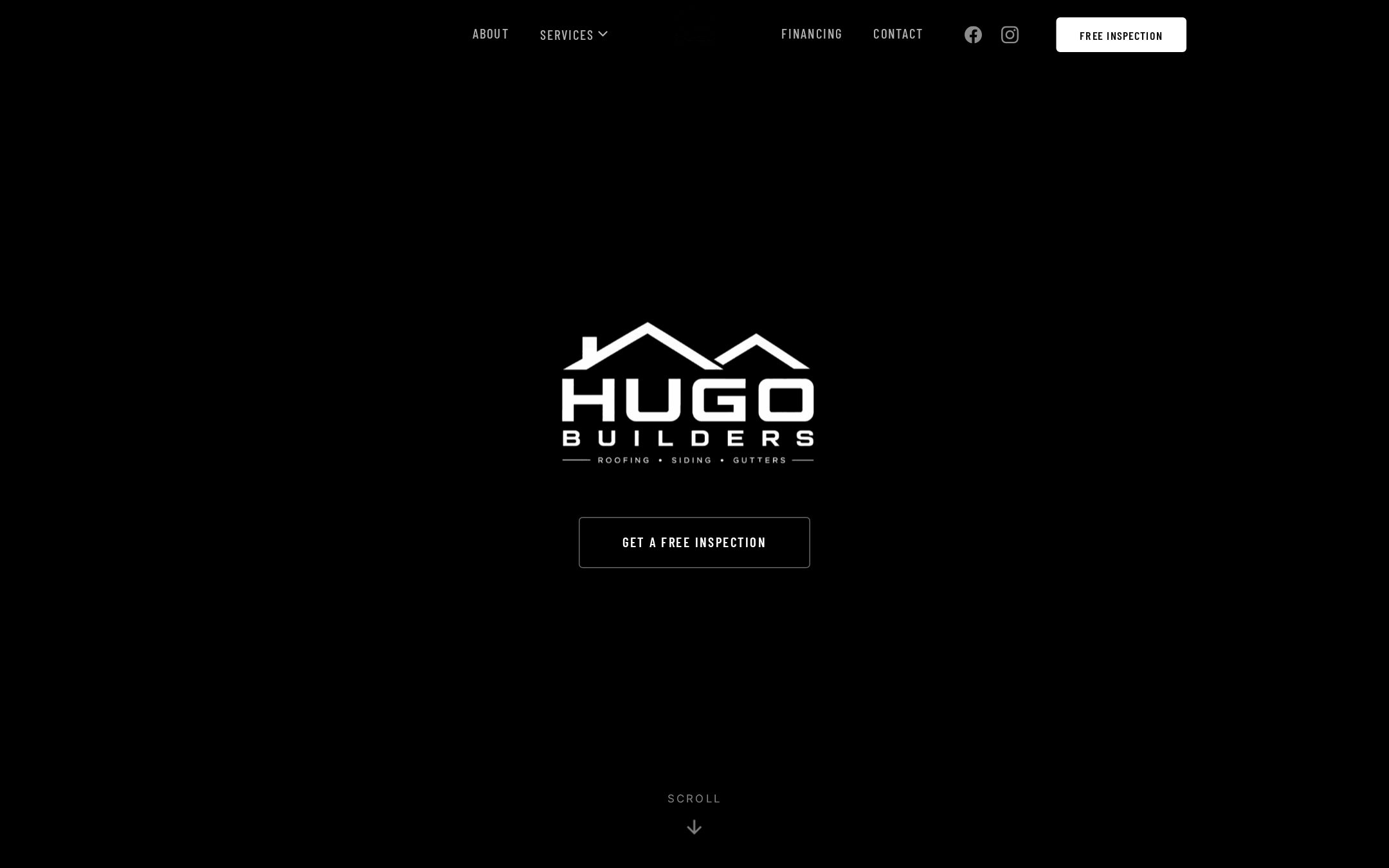 Example V3SU Roofing & Exterior contractor website
